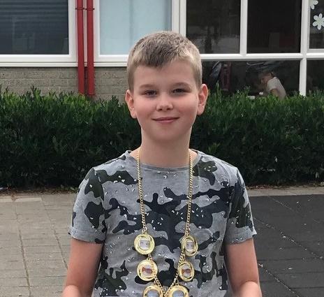 Kinderburgemeester Matthijs de Jager